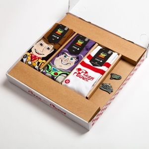 PIZZA PLANET BOX SET • SOCKS & PINS - STANCE